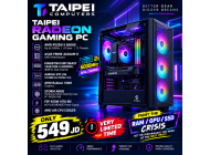 Taipei Radeon Gaming PC RYZEN 5 8500G-AMD Radeon 740M Graphics/16GB D5 6000 (8GB*2) Dual Channel (RAM/SSD/GPU CRISIS Fighter) 