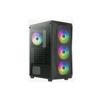 AEROCOOL FALCON MESH ARGB Tempered Glass Gaming Case (4*FAN)