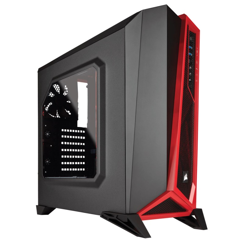 CORSAIR Carbide SPEC-ALPHA Black/Red Case  Taipei For Computers - Jordan
