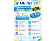 Taipei Performance Workstation AMD PC-Ryzen 9 9950X /RTX5060TI 16GB/32GB D5/1TB 1999JD