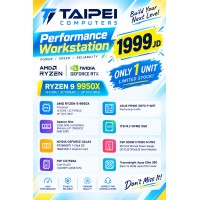 Taipei Performance Workstation AMD PC-Ryzen 9 9950X /RTX5060TI 16GB/32GB D5/1TB 1999JD