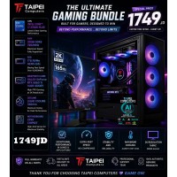 Taipei ULTRA Gaming Setup ULTRA 270K PLUS-32GB 7200-Z890-RTX5060TI 16GB D7-27'' 2K 165HZ