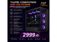 Taipei AMD X3D EXTREME Gaming & Streaming/Rendering/AI PC Workstation 2026 RYZEN 9 9950X3D-ASUS RTX5080 16GB D7-32GB 6000MHZ-GEN 5 10200MB/s Nvme