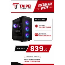 Taipei X3D Gaming PC Ryzen 7 7800X3D 96 MB (3D V-Cache) -RTX5060 8GB D7-16GB D5 5600 (Clearance Offer #2)