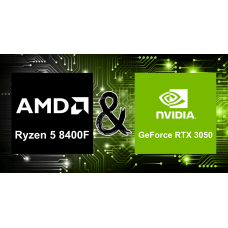 Taipei Budget/Performance Gaming AMD PC-Ryzen 5 8400F Up To 4.7GHZ /RTX3050/16GB D5