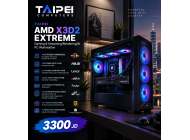 Taipei AMD X3D2 EXTREME Gaming & Streaming/Rendering/AI PC Workstation 2026 RYZEN 9 9950X3D2 Dual Edition-PROART RTX5080 16GB D7-32GB 7200MHZ-GEN 5 10200MB/s Nvme