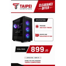 Taipei X3D Gaming PC Ryzen 7 9800X3D 96 MB (3D V-Cache) -RTX5060 8GB D7-16GB D5 5600 (Clearance Offer #3)