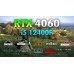 Taipei ASROCK Gaming Rig -I5 12TH-RTX4060