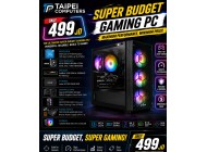 Taipei SUPER BUDGET Gaming PC I3 14TH 14100 -RTX3050 6GB -16GB D4
