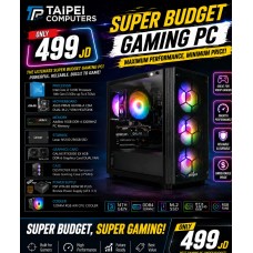 Taipei SUPER BUDGET Gaming PC I3 14TH 14100 -RTX3050 6GB -16GB D4