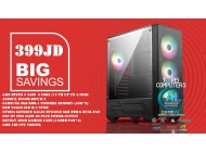 Taipei SUPER Budget Gaming AMD PC-Ryzen 5 5500 Up To 4.2GHZ -RTX3050 6GB  (RAM Crisis Offer #3) 399JD