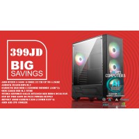 Taipei SUPER Budget Gaming AMD PC-Ryzen 5 5500 Up To 4.2GHZ -RTX3050 6GB  (RAM Crisis Offer #3) 399JD