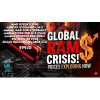 Taipei Budget/Performance Gaming AMD PC-Ryzen 5 5500 Up To 4.2GHZ -RTX5060 8GB D7 (RAM Crisis Offer)