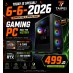Taipei SUPER Budget Gaming AMD PC-Ryzen 5 5500 Up To 4.2GHZ -RTX3050 6GB-16GB-512GB SSD (Gamers Gonna Game) 499JD 6-6-2026 6CORE CPU 6GB GPU
