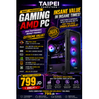 Taipei Budget/Performance Gaming AMD PC-Ryzen 5 8400F Up To 4.7GHZ /RTX5060/16GB D5 (799JD)