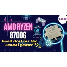 Taipei (Upgradable) Radeon Gaming PC RYZEN 7 8700G-AMD Radeon 780M Graphics/16GB D5 6800MHZ