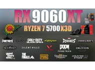 Taipei AMD X3D Gaming PC #1 RYZEN 7 57003XD-RX9060XT