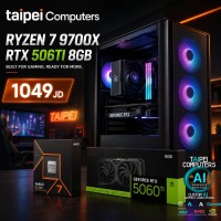 Taipei Performance Gaming AMD PC-Ryzen 7 9700X Up To 5.5GHZ /RTX5060TI 8GB/16GB D5 