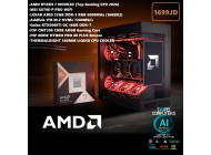 Taipei AMD X3D Gaming PC RYZEN 7 9850X3D/5060TI 16GB D7/X870/32GB D5 6800MHZ/1TB 7200MB/s 