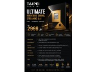 Taipei AMD X3D2 EXTREME Gaming & Streaming/Rendering/AI PC Workstation 2026 RYZEN 9 9950X3D2 Dual Edition-RTX5080 16GB D7-64GB 6000MHZ-GEN 5 10200MB/s Nvme