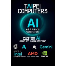 Taipei AI/3D Rendering Workstation Threadripper PRO 9965WX 24 CORE -RTX PRO 4000 24GB DDR-7 ECC-128GB D5 RDIMM ECC Registered-8TB GEN 4 7400MB/s NVME (4TB*2)