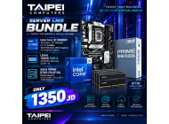 Server LIKE BUNDLE i9 14900KF 14TH GEN 24 Core/128GB DDR-4 (32GB*4)/ASUS PRIME B760-PLUS D4 FULL ATX/2.5Gb Ethernet/NVIDIA GT730 Display