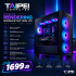 Taipei Power Rendering Workstation PC -I9 14900KF 24 CORE-RTX5060TI 16GB-32GB-1TB NVME