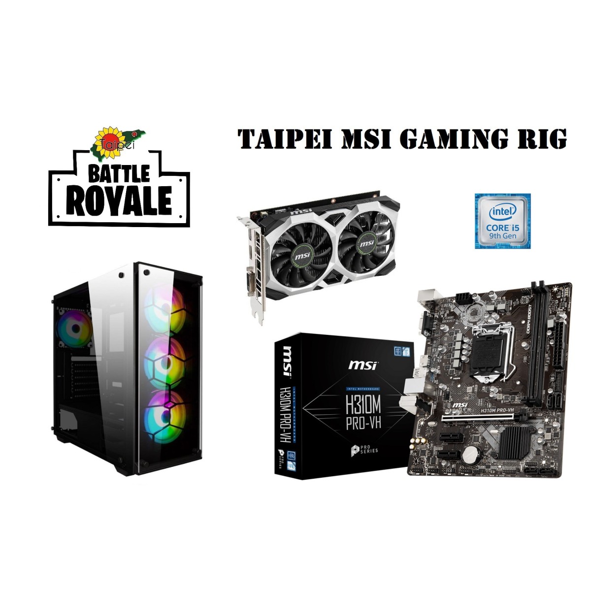 Taipei MSI Battle Royale Gaming Rig -i5 
