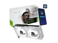 Galax RTX5060 1-Click OC V2 White 8GB DDR-7 Graphics Card 