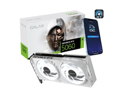 Galax RTX5060 1-Click OC White 8GB DDR-7 Graphics Card 