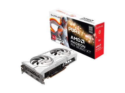 SAPPHIRE PURE AMD Radeon RX9060XT 16GB DDR-6 Graphics Card (RDNA4)