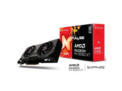 SAPPHIRE PULSE AMD Radeon RX9060XT 8GB DDR-6 Graphics Card (RDNA 4)
