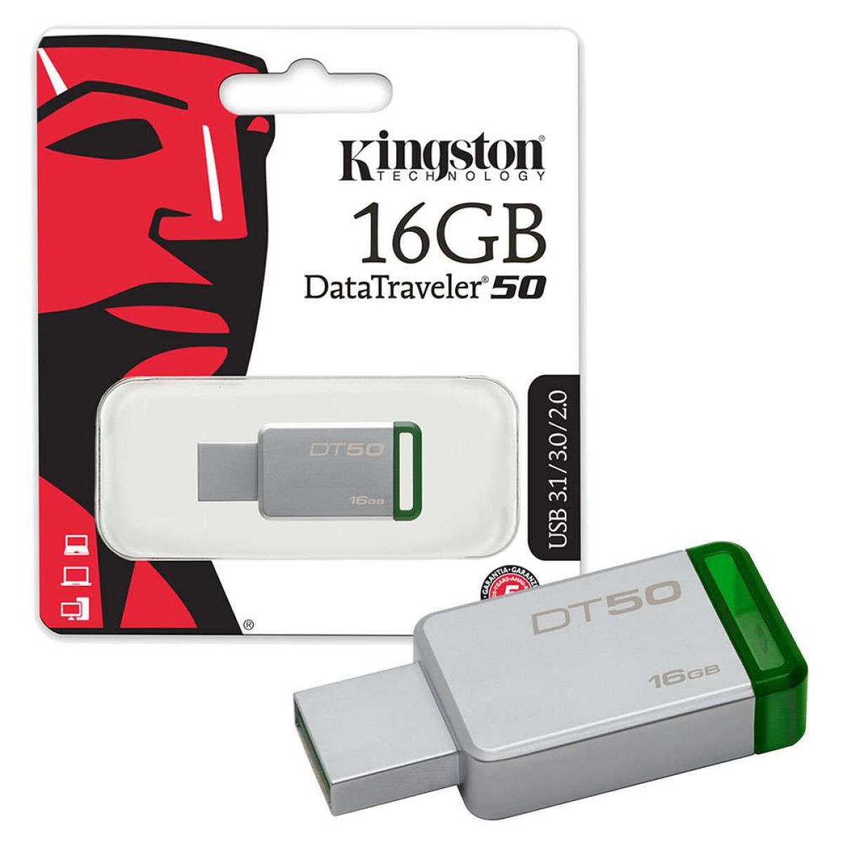 KINGSTON 16GB DT50 USB 3.0 Flash Drive