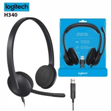 LOGITECH H340 USB Headset with NOISE CANCELING MIC 