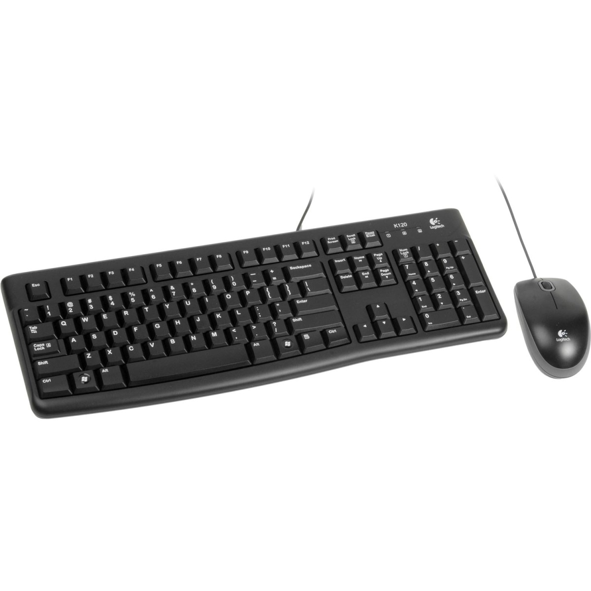 LOGITECH MK120 Wired Keyboard & Mouse Combo                        
                                                        Logitech