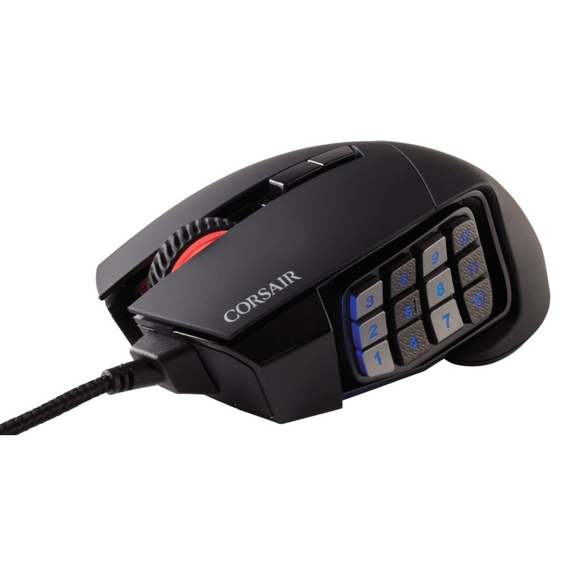 CORSAIR Scimitar PRO RGB MOBA/MMO Gaming Mouse Taipei For Computers