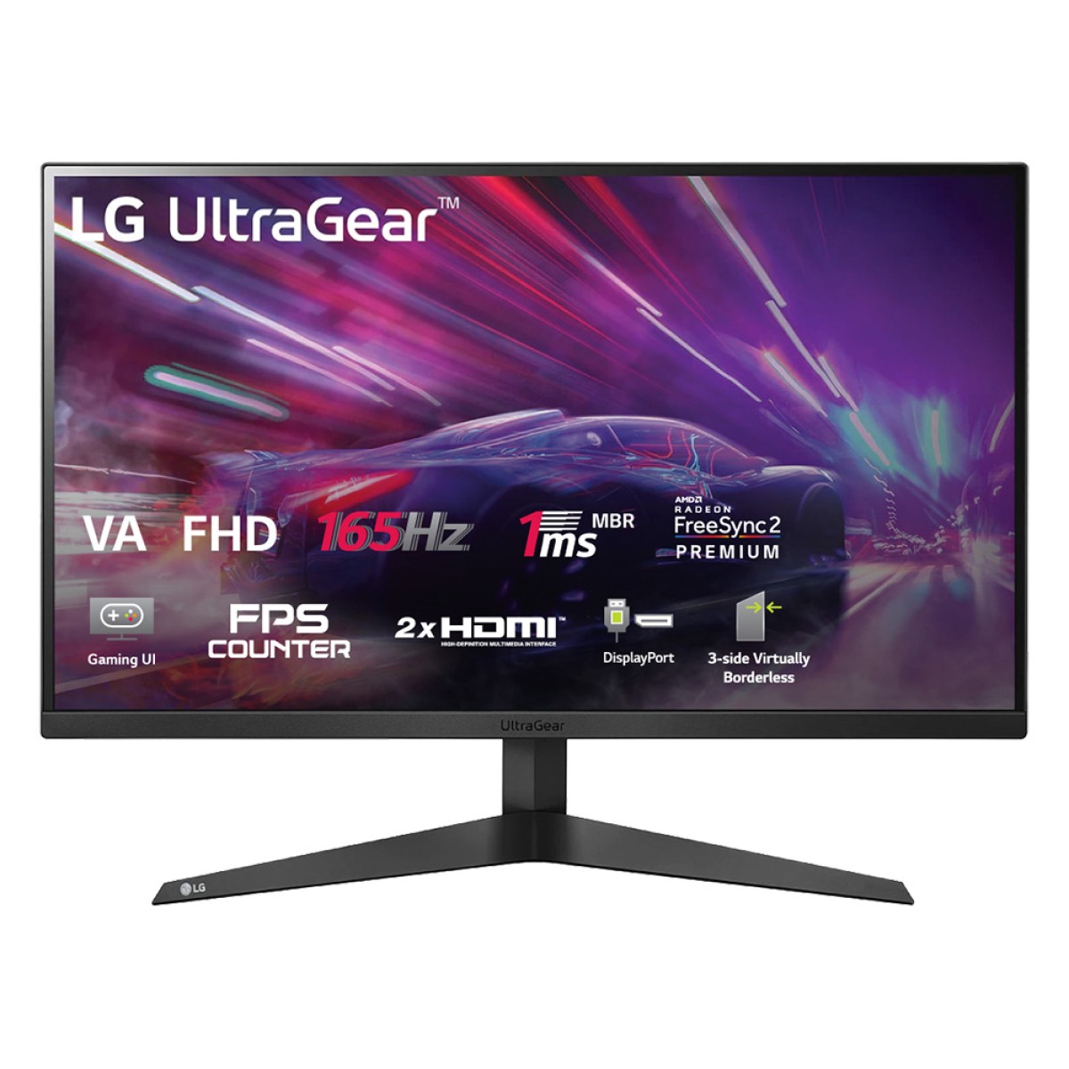 LG UltraGear 24GQ50F 24'' 165HZ 1MS 1080P Gaming Monitor 