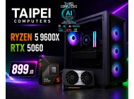 Taipei Budget/Performance Gaming AMD PC-Ryzen 5 9600X Up To 5.4GHZ /RTX5060/16GB DDR-5