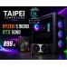 Taipei Budget/Performance Gaming AMD PC-Ryzen 5 9600X Up To 5.4GHZ /RTX5060/16GB DDR-5 Taipei Budget/Performance Gaming AMD PC-Ryzen 5 9600X Up To 5.4GHZ /RTX5060/16GB DDR-5
