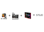 AMD RYZEN 5 7500X3D & MSI PRO B650M-P & LEXAR ARES 32GB DDR-5 RGB 7200MHz Memory KIT (16GBX2) Bundle 