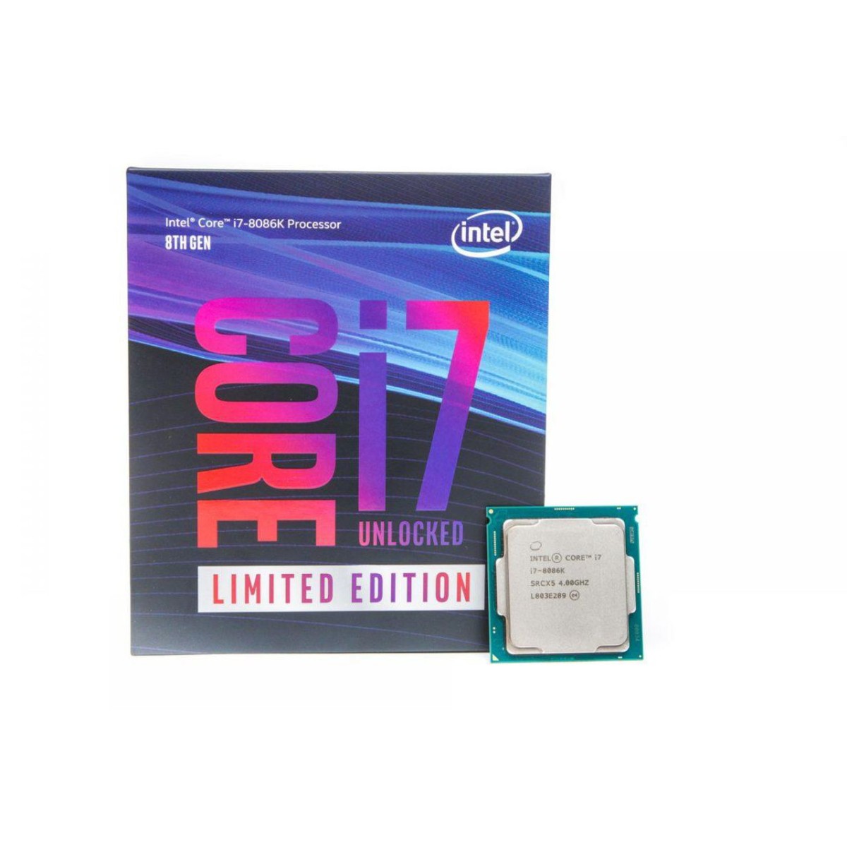 Intel Core i7 8086K Processor 8th Gen Limited-Edition