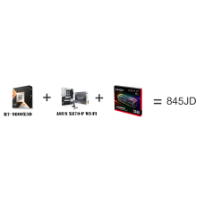 AMD RYZEN 7 9800X3D & ASUS PRIME X870-P WIFI & LEXAR ARES 32GB DDR-5 RGB 7200MHz Memory KIT (16GBX2) Bundle 