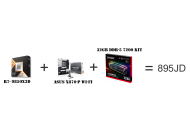AMD RYZEN 7 9850X3D & ASUS PRIME X870-P WIFI & LEXAR ARES 32GB DDR-5 RGB 7200MHz Memory KIT (16GBX2) Bundle 