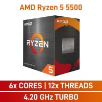 AMD RYZEN 5 5500 6 CORE UP TO 4.2GHZ Processor