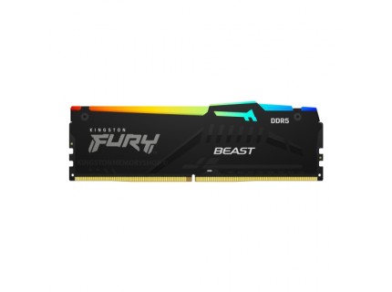 KINGSTON FURY BEAST 8GB RGB DDR-5 6000MHz Memory