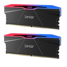 LEXAR ARES Gen2 32GB DDR-5 RGB 6000MHz CL30 Memory KIT (16GBX2) BLACK