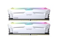 LEXAR ARES 32GB DDR-5 RGB 6400MHz Memory KIT (16GBX2)--White 