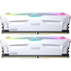 LEXAR ARES 32GB DDR-5 RGB 6400MHz Memory KIT (16GBX2)--White 