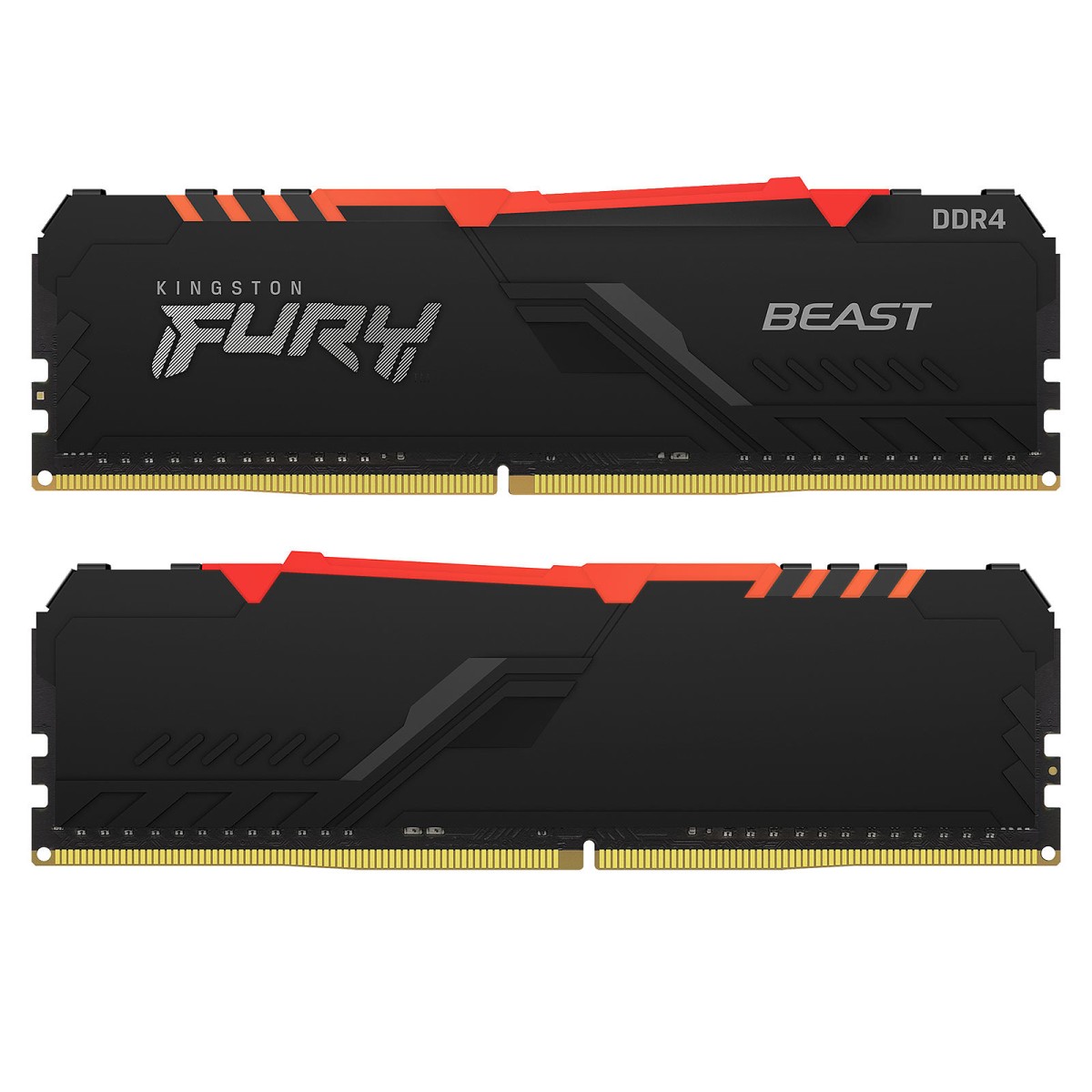 KINGSTON FURY BEAST RGB 16GB DDR-4 3600MHz Memory Taipei For
