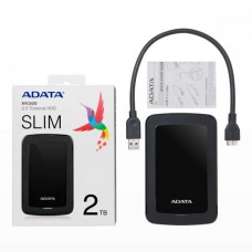ADATA 2TB HV300 SLIM External USB3.0 Hard Drive